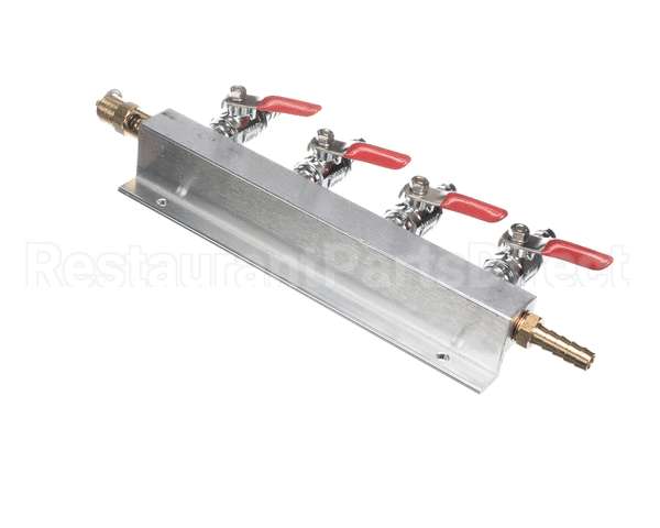 402-191A Beverage Air Manifold Assembly (Four-Way)
