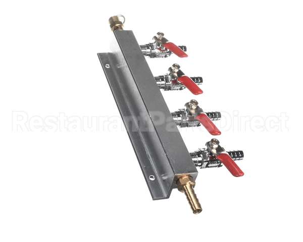 402-191A Beverage Air Manifold Assembly (Four-Way)
