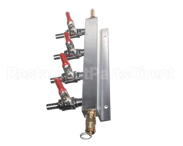 402-191A Beverage Air Manifold Assembly (Four-Way)