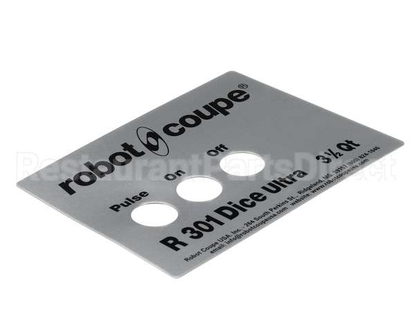 402522 Robot Coupe R301U Dice Front Plate