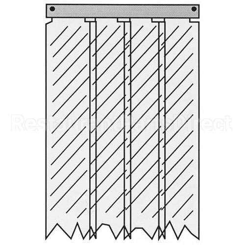 402SA8085090 Compatible Kason Kason - 401Sa8085090 Strip Curtain