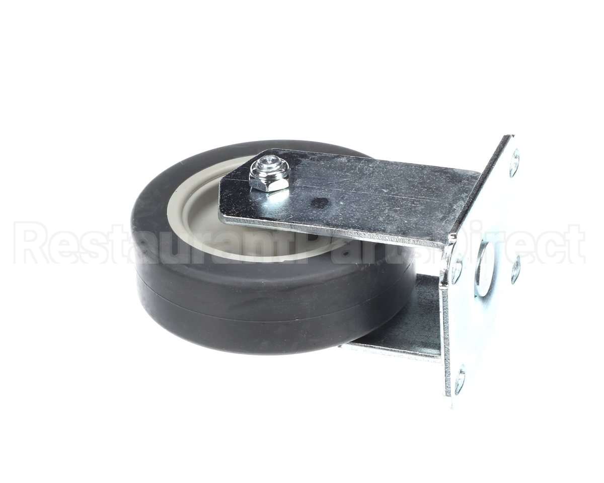 40650 Giles Caster, 5-In, Rigid, Plate Mount