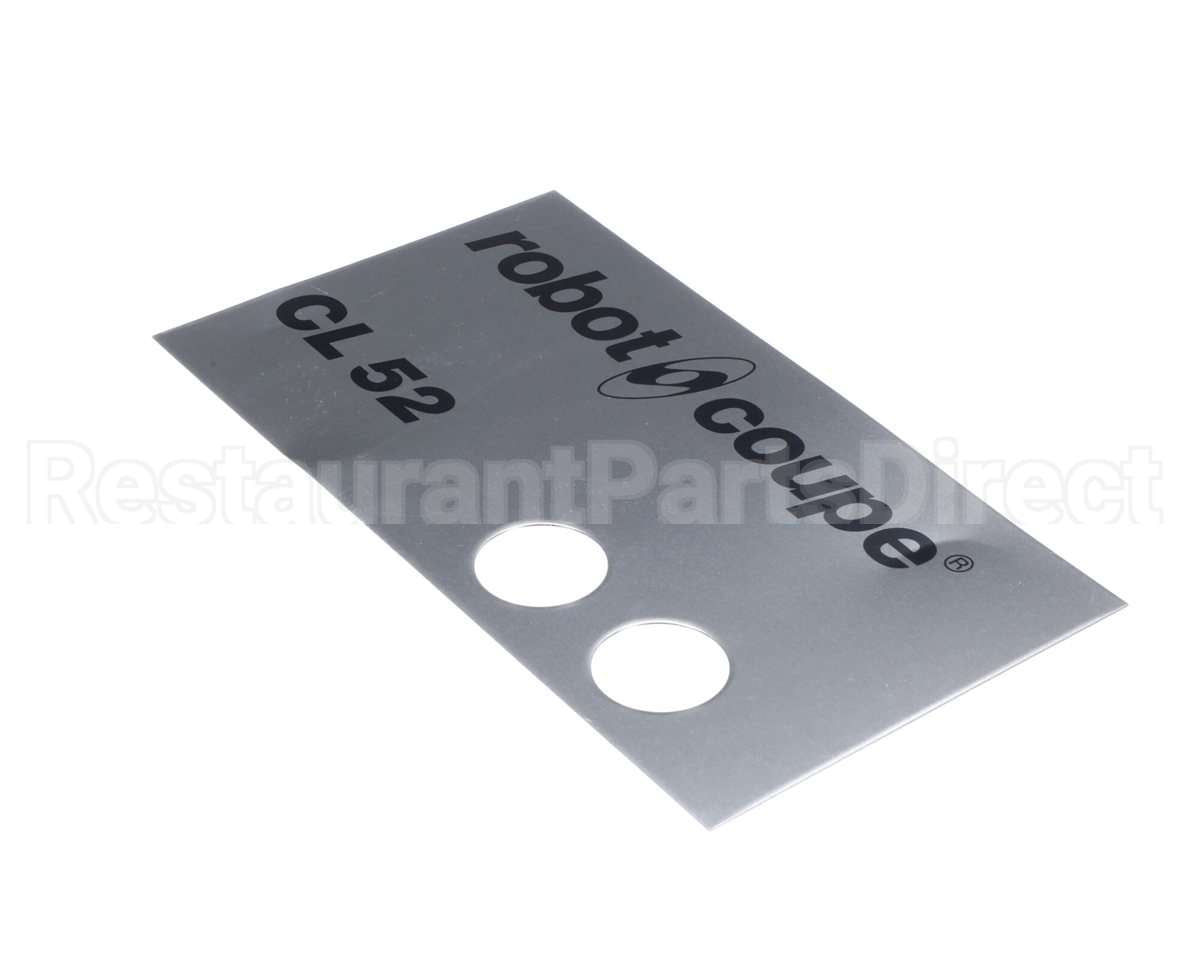 406516 Robot Coupe Cl52 Front Plate