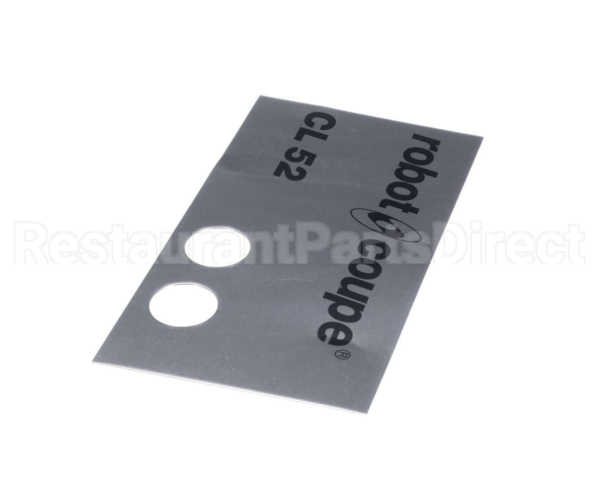 406516 Robot Coupe Cl52 Front Plate