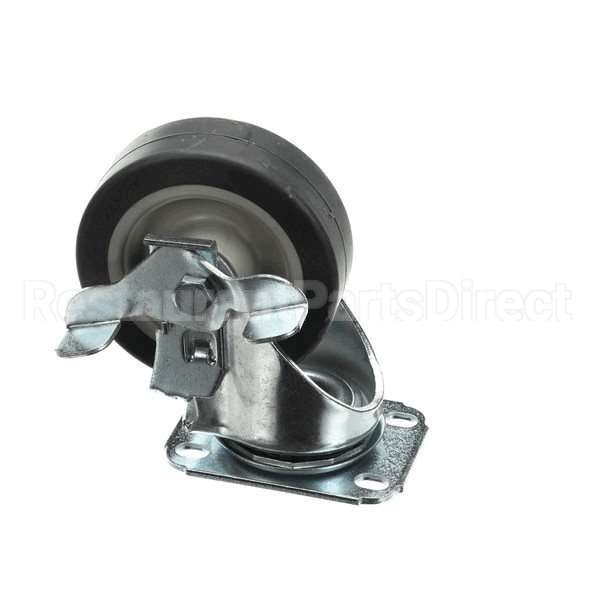 40700 Compatible Giles Caster, 5-In, Swivel, W/Brake, Plate Mou