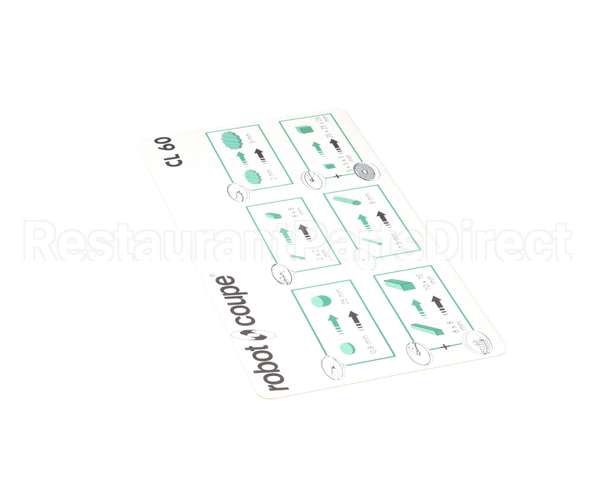 407295 Robot Coupe Cl60 Lateral Disc Plate
