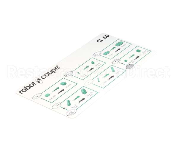 407295 Robot Coupe Cl60 Lateral Disc Plate