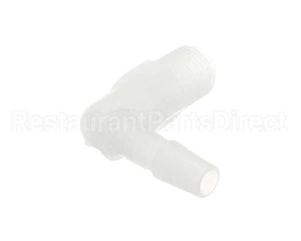 40783.0001 Bunn Elbow,1/8-27 Npt To 1/4 Barb Kynar