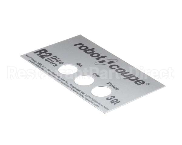 407903 Robot Coupe R2U Dice Front Plate