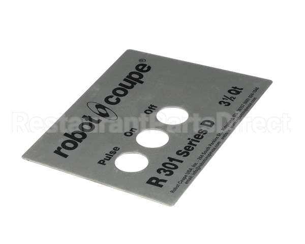 408016 Robot Coupe R301 Series D Front Plate