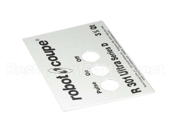 408017S Robot Coupe Front Plate R301U Series D