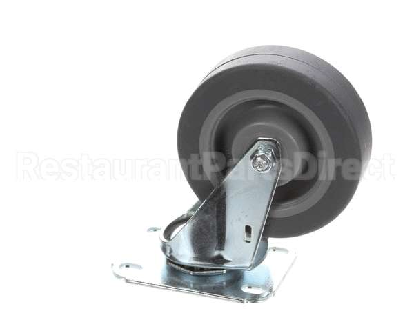 40807 Giles Caster, 5-In, Swivel, Plate Mount