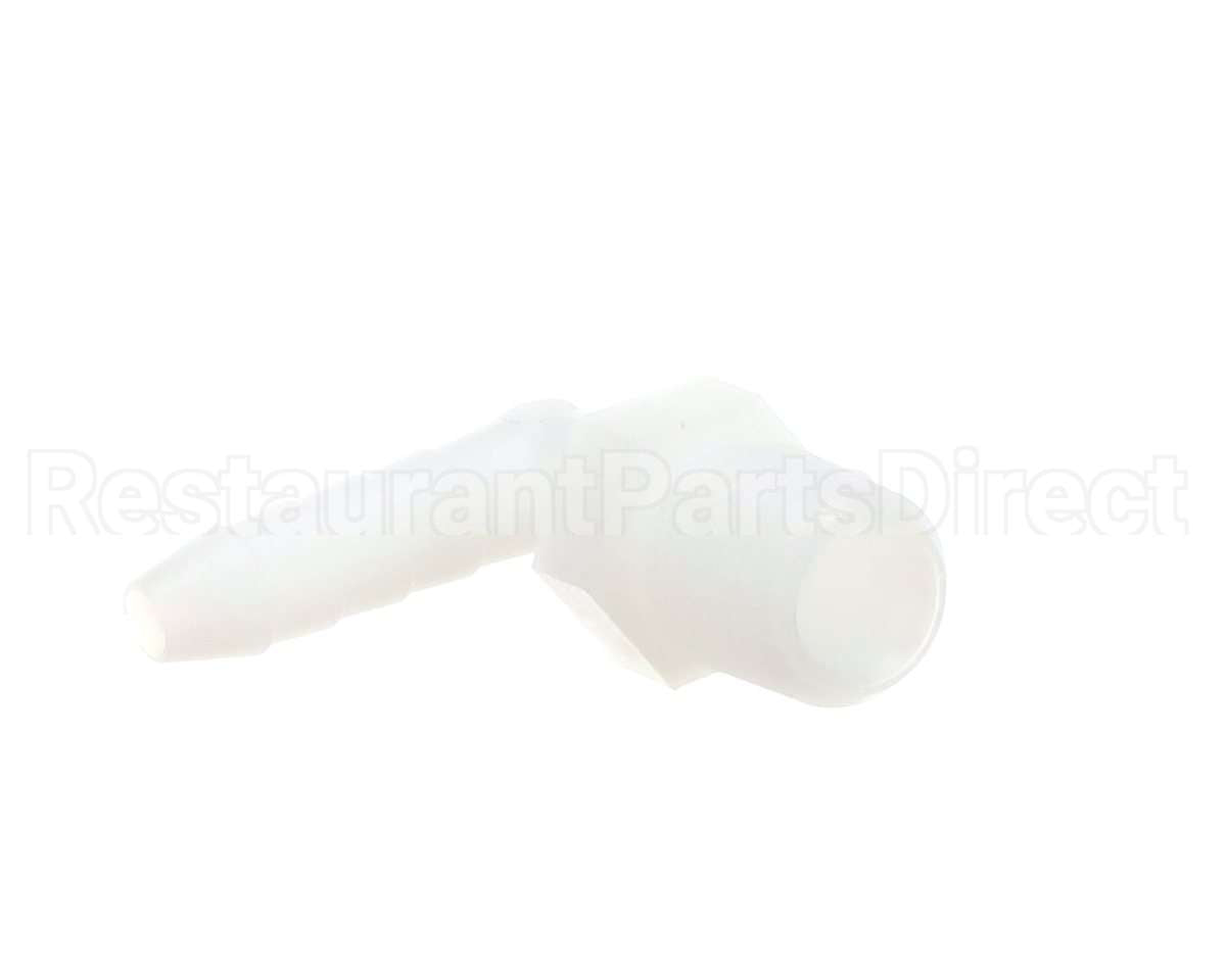 40877 Giles Fitting, 1/4 Barbed, 90-El, Nyl, 1/8 Npt