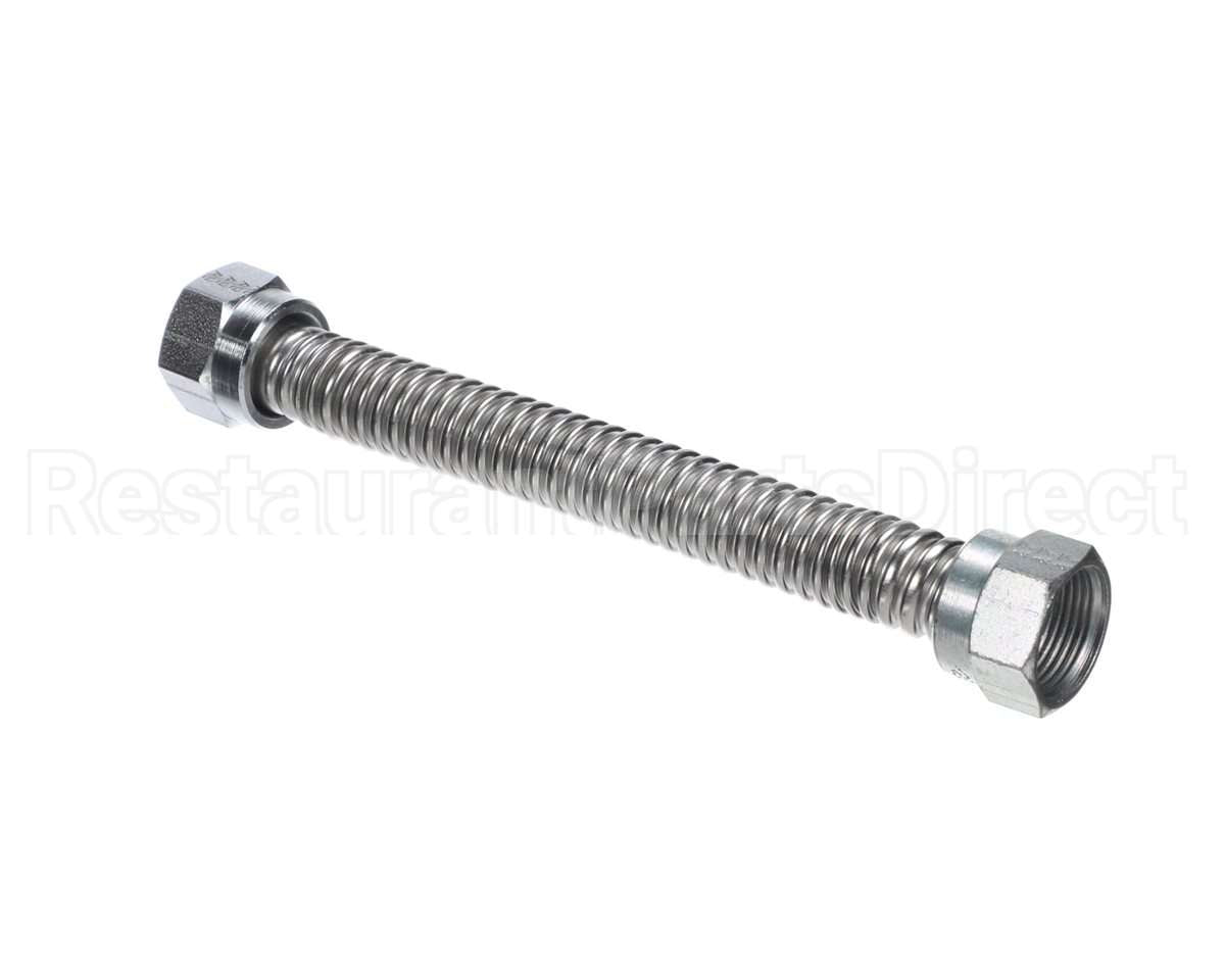 41079 Giles Hose, Corrugated, Ss, 1/2 Id X 8