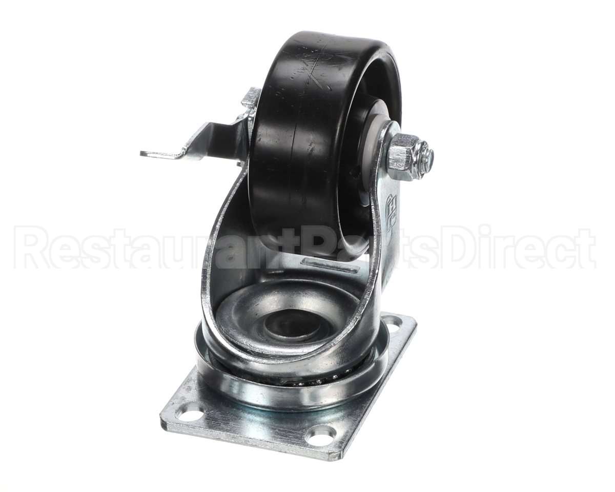 411-043D Beverage Air Caster-3" Plate, Swivel, W/Brake