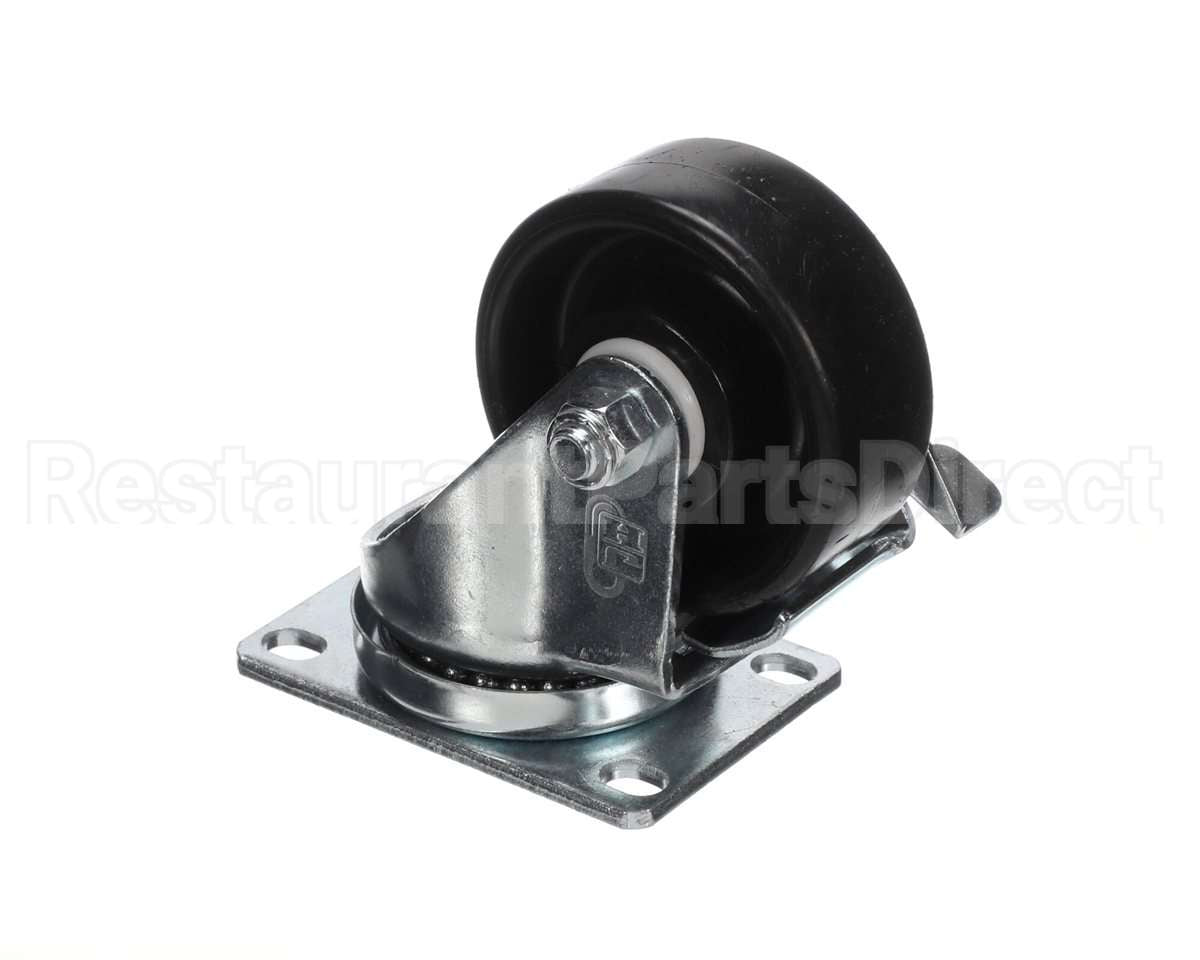 411-043D Beverage Air Caster-3" Plate, Swivel, W/Brake