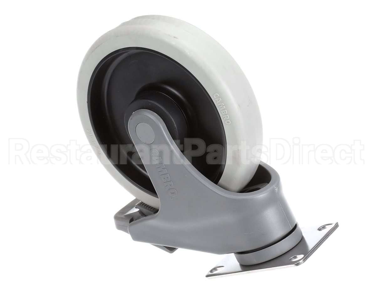 41114.0000 Cambro Caster 6" Nylon Swvlw Brake