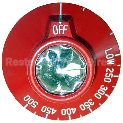 411680-3 Compatible Hobart Dial 2-3/8 D, Off-Low-250-500
