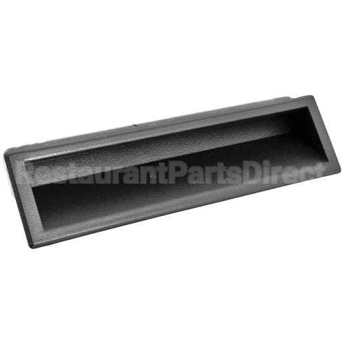 41836 Compatible Henny Penny Pull, Recesed Blk, Abs, 5-7/16"W