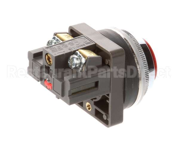 42MC-Y74 Biro Stp Btn, Red W/Ext Hd,Std Ring