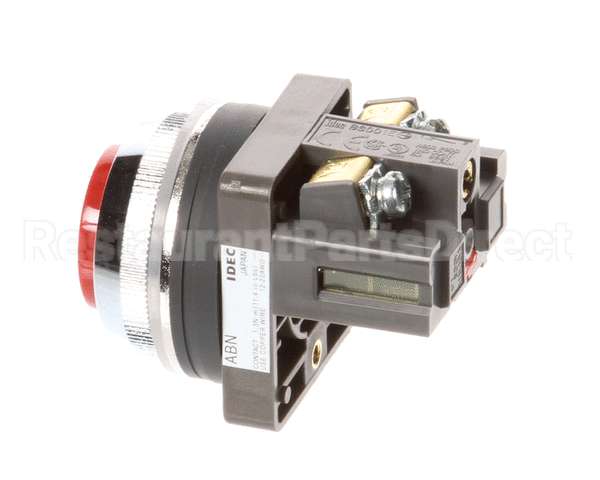 42MC-Y74 Biro Stp Btn, Red W/Ext Hd,Std Ring