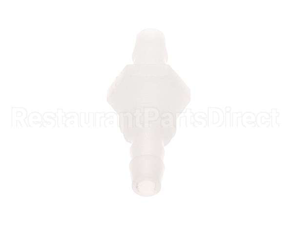 43121.0000 Bunn Fitting, .250 Barb Bulkhead-Kynar