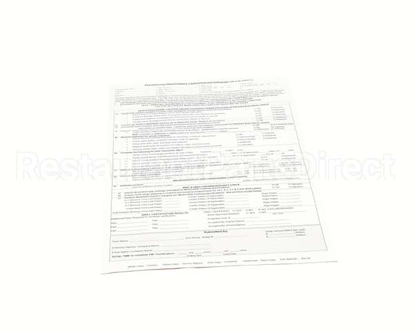 4603181 Garland Preventive Maintenance/ Certif