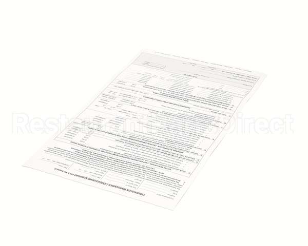 4603181 Garland Preventive Maintenance/ Certif