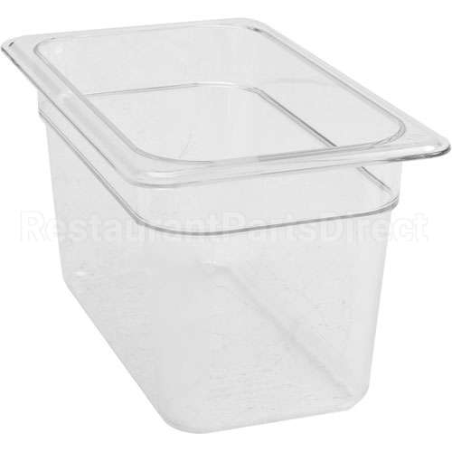 46CW-135 Compatible Cambro Pan Poly Quarter X 6-135 Clear Qdf