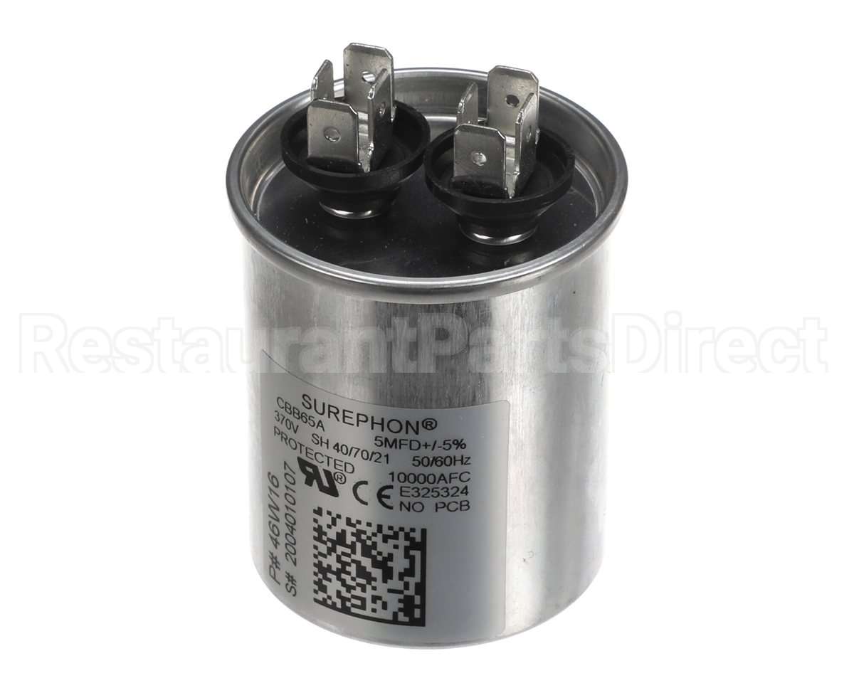 46W16 Lennox 5Mfd 370V Round Capacitor