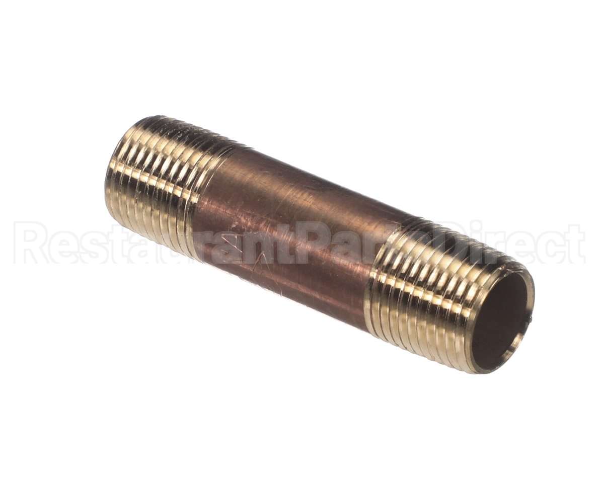 4730-004-20-10 Jackson Nipple, Brass 1/2"X3"Npt