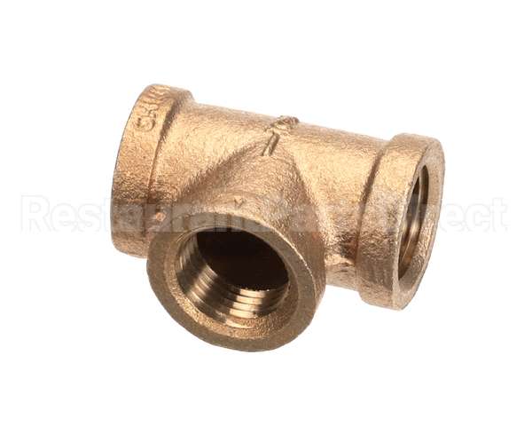 4730-211-27-00 Jackson Tee, 1/2 Brass