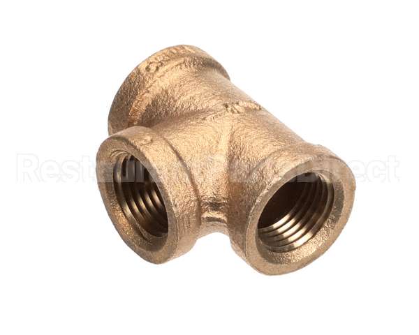 4730-211-27-00 Jackson Tee, 1/2 Brass