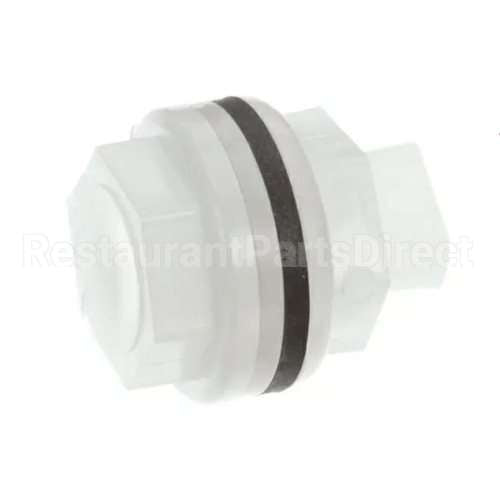47306090500 Compatible Jackson Plug Bulkhead W/Gasket Plastic Soli
