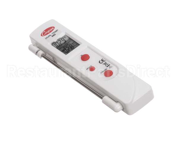 480-0-8 Cooper Atkins Dual Temp Ir Therm. W27428 F C Probe