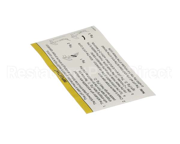 4A2692-01 Hoshizaki Label-Bin Control