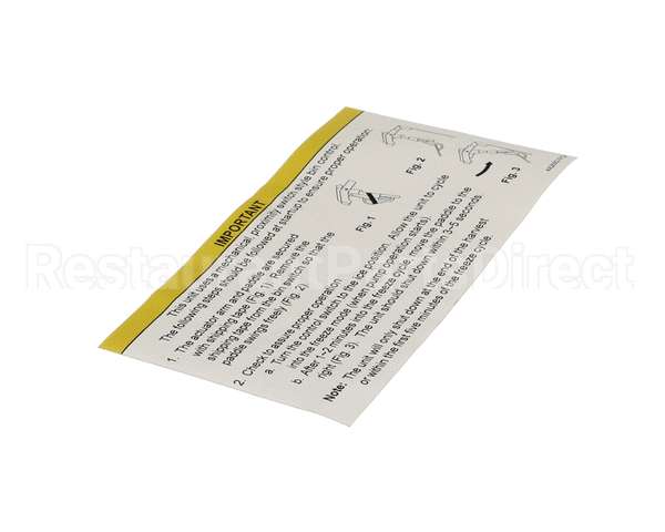 4A2692-01 Hoshizaki Label-Bin Control