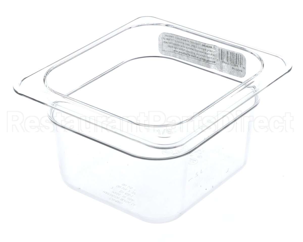 5-277 Continental Refrigeration Pans, Plastic 4" #6