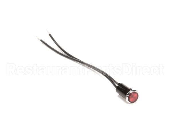 50-0030 Nu-Vu Light,Pilot,250V,Red Lexan