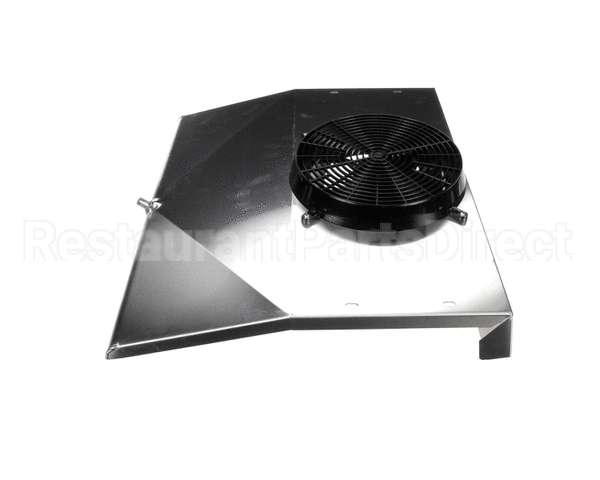 50-040 Continental Refrigeration Fan Panel Assy Black Fan Guard With 4-14
