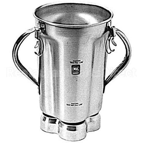 500693 Compatible Waring - Qualheim S/S Container Assembly