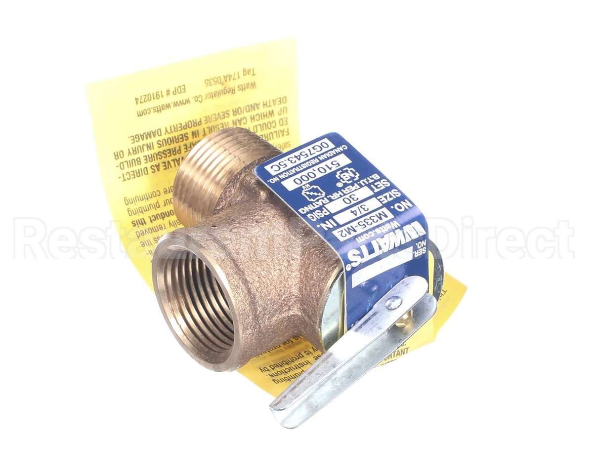 501410 Raypak Valve-Pres Rel 30# 3/4