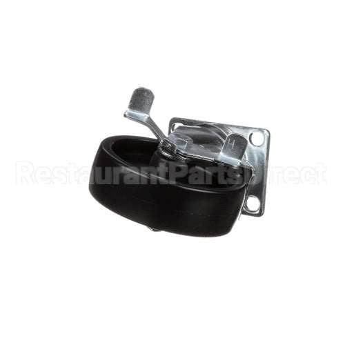 50212 Continental Refrigeration Caster, Flat Plate (4" W/ Brake) (5-1/8"
