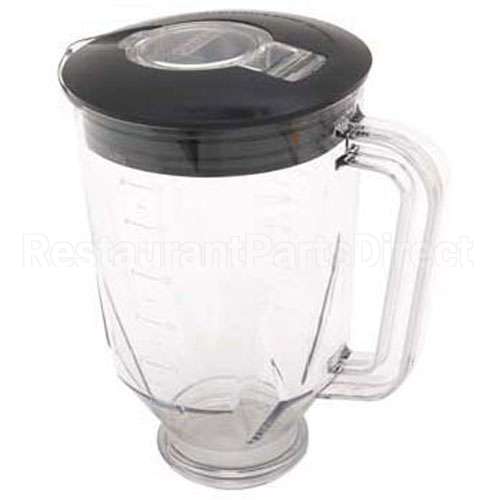 502559-09E Compatible Waring - Qualheim Containerw/Lid, 48 Oz, Plst
