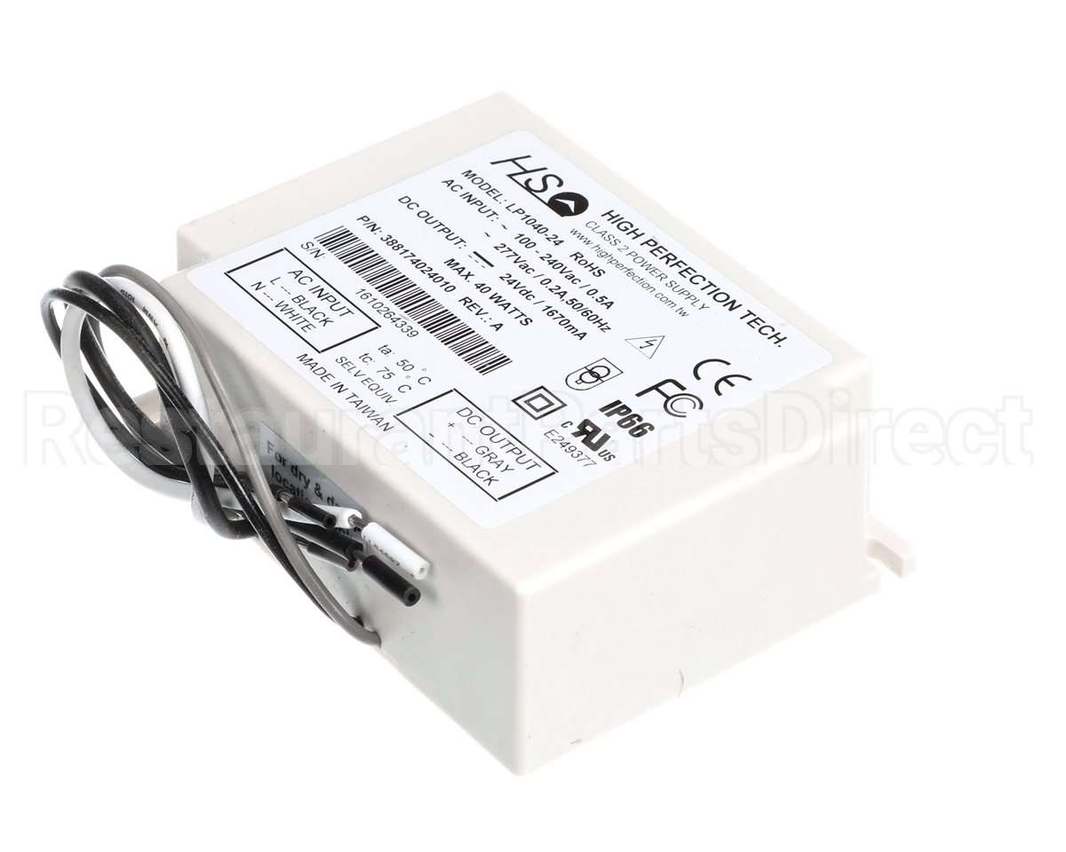503-292D-01 Beverage Air Power Supply, 2 Strip Elio Led 40W