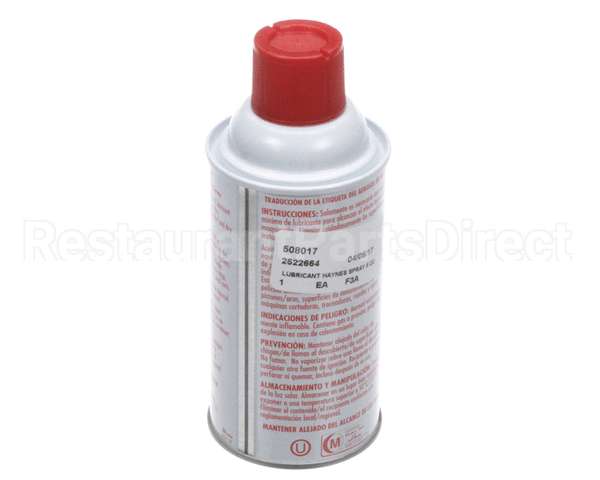 508017 Stoelting Lubricant Haynes Spray 9 Oz