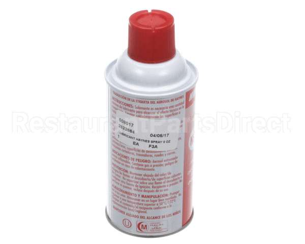 508017 Stoelting Lubricant Haynes Spray 9 Oz