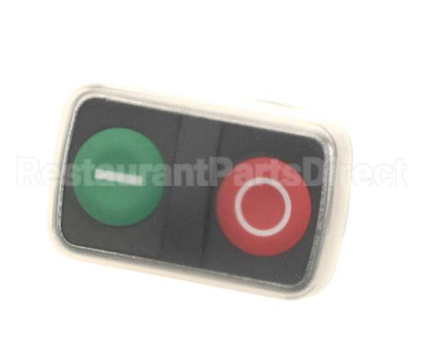 51362 Rondo Push Botton Red/Green With Rubber Cover