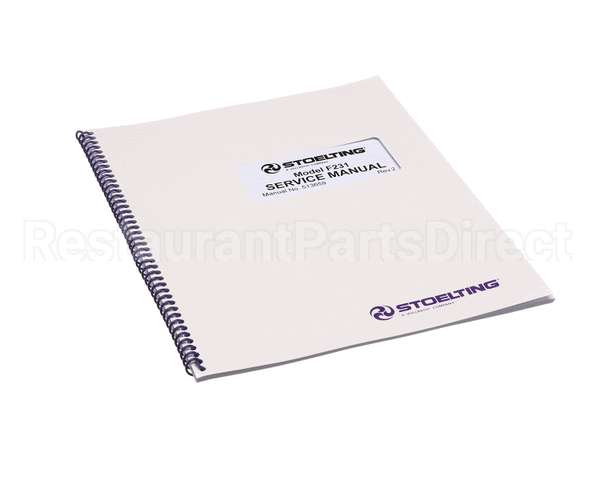 513659 Stoelting Service Manual F231