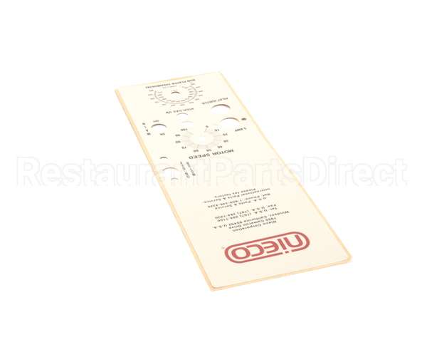 5146-11 Nieco Label, Control Box (6/824Bgt,930/950G)
